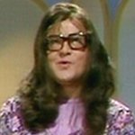 Benny as Maggie Stredder of The Ladybirds in Portable TV Set