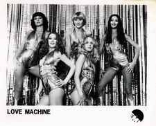 Love Machine promo photo L to R Theresa, Lorraine, Libby, me and Claire.