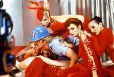 I love you to Death number with David Hodo L to R Kim Leeson, me, Perri Lister and Alison Herlihy.