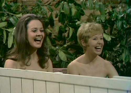 Left to Right: Nicole Shelby and Marian Davies in Rogue Nudist