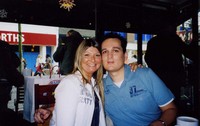 Penny Kendall with Associate Editor David Hawkin met over Coffee. Click this image for a larger view.